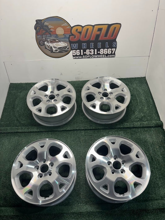 17" x 6.5" (SET OF 4) Acura MDX 2001 2002 Factory OEM Wheel Rim 71712 CNC Silver
