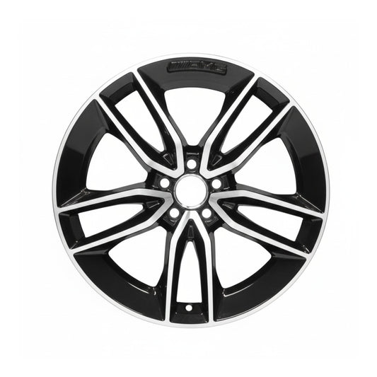 Mercedes CLS53 AMG 2019 2020 2021 2022 2023 85677 OEM rim 20 x 9 CNC Black REAR