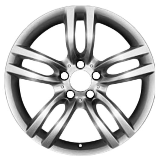 18" x 8.5" Mercedes-Benz SL550 2013 Front Factory OEM Wheel Rim Silver 85287