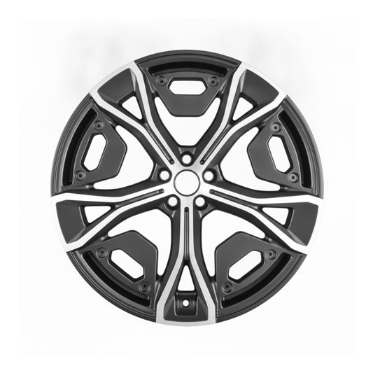 BMW IX 2022 2023 2024 2025 86623 aluminum OEM rim 22 x 9.5 CNC Black