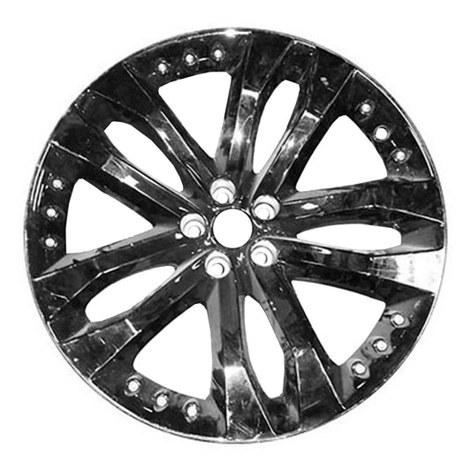 20" x 10.5" Jaguar F Type 2014 2015 2016 Rear Factory OEM Wheel Rim Black 59918