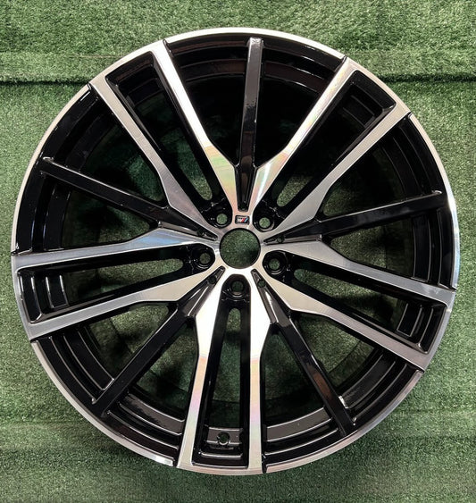 22" x 10.5" SET BMW X5 X6 2019-2024 Factory OEM Wheel Rim 86474 86471