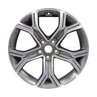 Kia Stinger 2020 2021 74819 aluminum OEM rim 18 x 8 CNC Charcoal photo 3