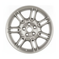 Jaguar XK8 2001 2002 59716 aluminum OEM wheel rim 18 x 9 Silver REAR photo 1