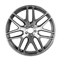 Mercedes GLE63 AMG 16 17 18 85498 OEM wheel rim 22 x 10 CNC Charcoal FRONT photo 1