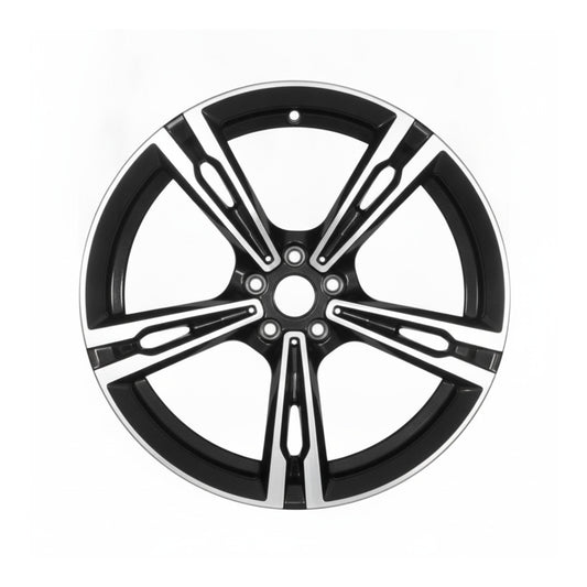BMW M5 18 19 20 21 86386 aluminum OEM wheel rim 19 x 9.5 Front CNC Charcoal