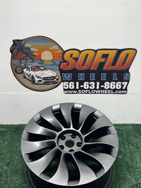 21x10.5 Rear Tesla Model Y Uberturbine 2020 21 2022 2023 2024 2025 OEM Wheel Rim photo 4